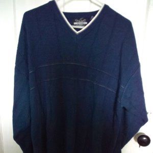 Extreme Gear Long Sleeve V-neck Blue Sweater Size XL
